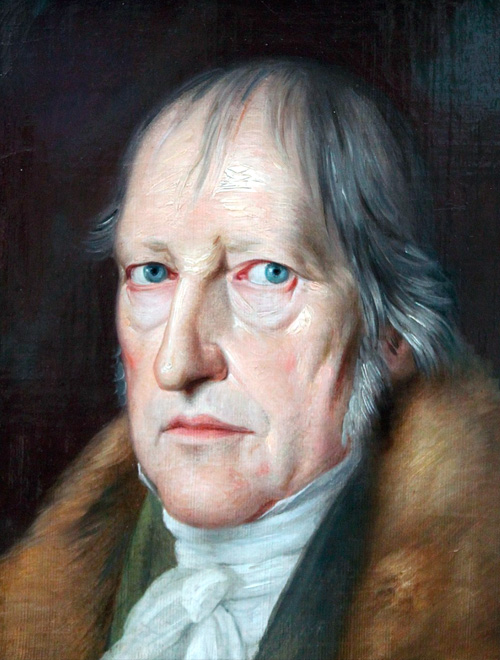 Hegel según Jakob Schlesinger, 1831